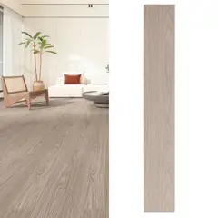 CORDILLERA - Piso vinilico 4 mm 18.3x122 cm Patagonia Coigue Gris 2.232 m2