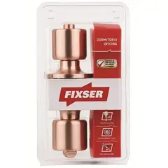 FIXSER - Pomo Cerradura de dormitorio Pomo Embutida Dorado Rose Gold