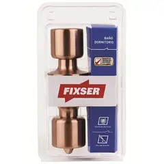 FIXSER - Pomo Cerradura de baño Pomo Embutida Dorado Rose Gold