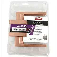 FIXSER - Manilla Cerradura de acceso Manilla Dorado Rose Gold