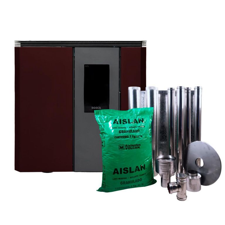 Pack Calefactor Pellet Fit+ Burdeo + Kit Burdeo