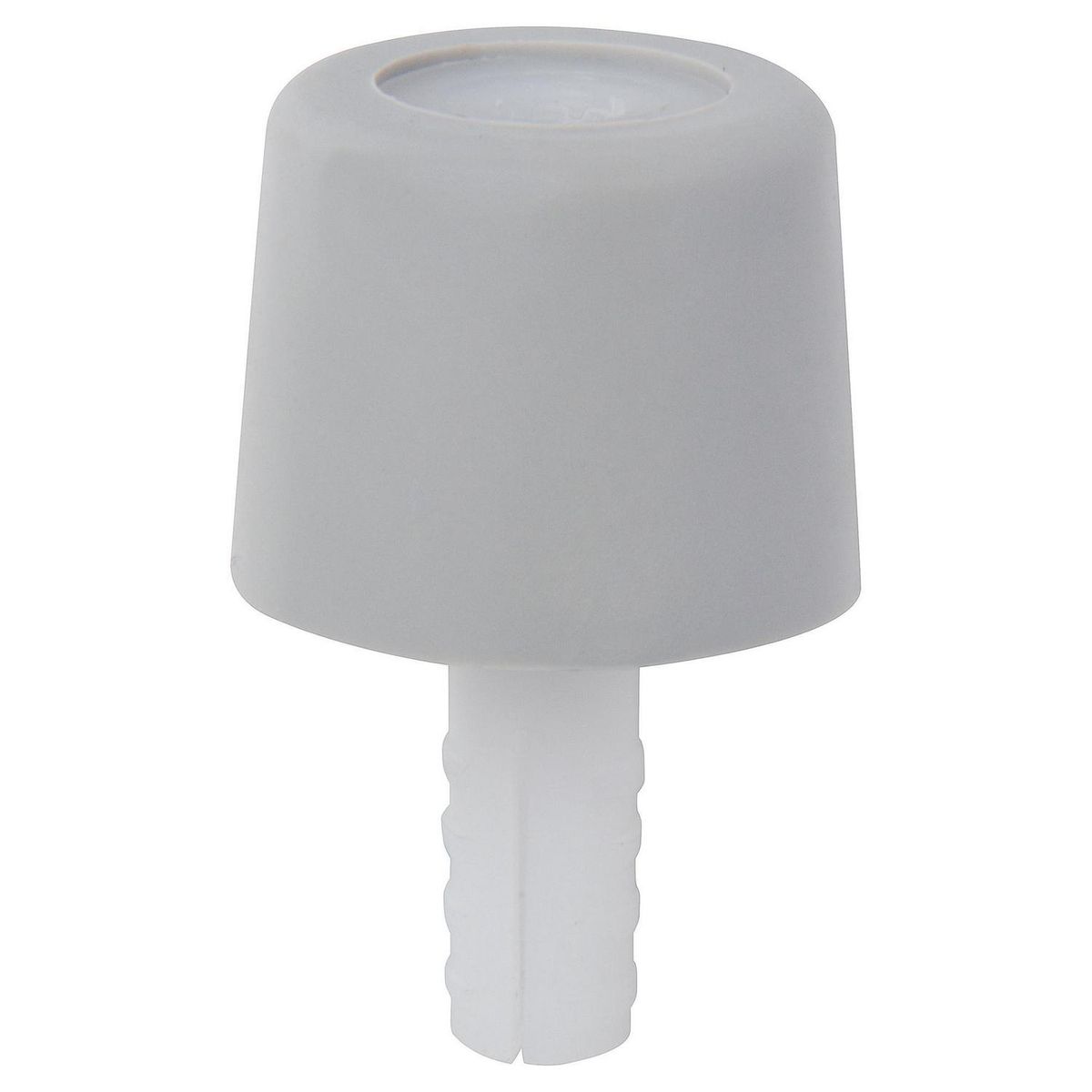 DVP - Tope para puerta cónico gris