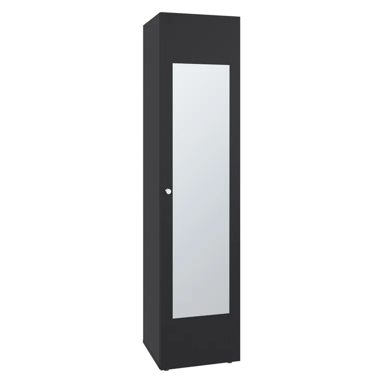 Closet 1 Puerta(s) 0 Cajón(es) 3 Repisa(s) 40x170x40.2 cm Negro