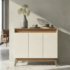 EXIT - Aparador Treviso Beige Roble 91x30x80