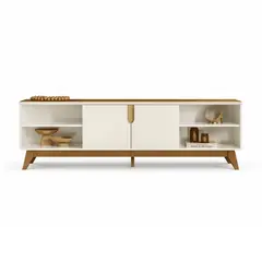 EXIT - Rack TV 75 " CAMPINAS B/N Beige Nogal 183x58.5x37.5