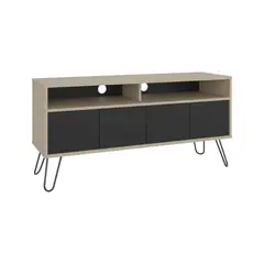 TUHOME - Rack TV 55 VASSEL CARTAGENA Y WENGUE 123.5x60x38.6
