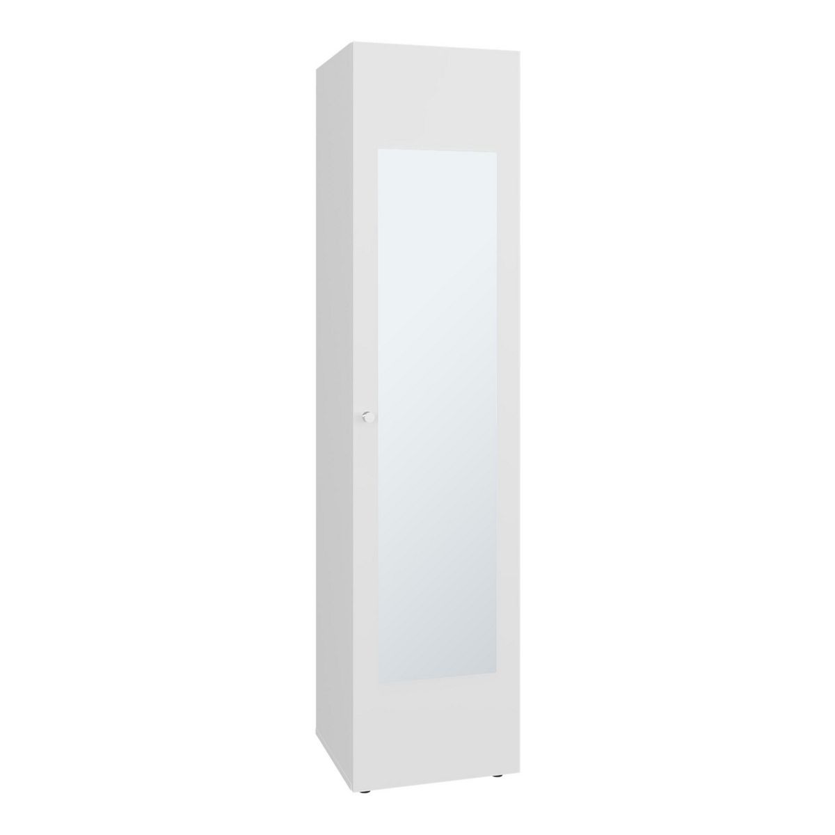 TUHOME - Closet 1 Puerta(s) 0 Cajón(es) 3 Repisa(s) 40x170x40.2 cm Blanco