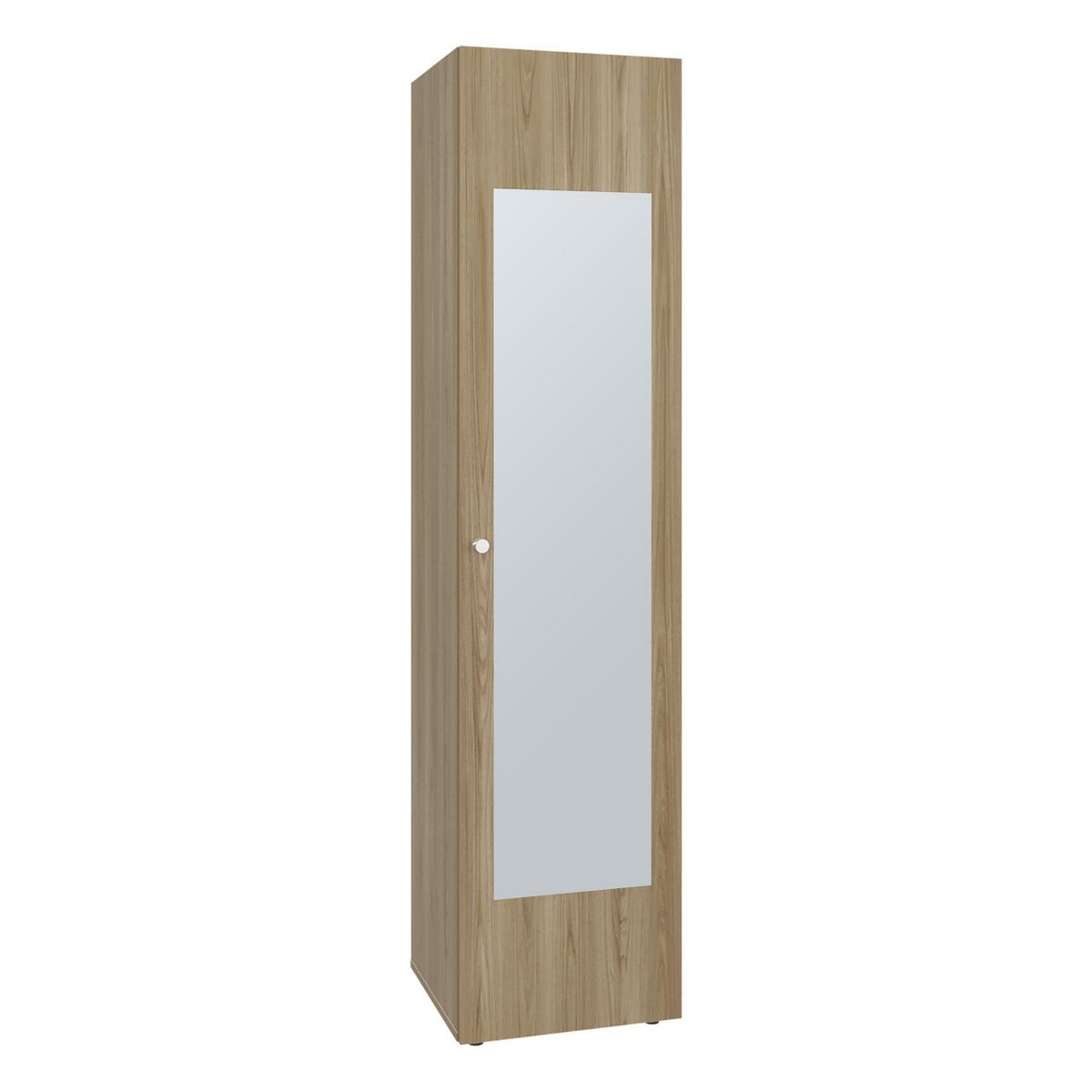 TUHOME - Closet 1 Puerta(s) 0 Cajón(es) 3 Repisa(s) 40x170x40.2 cm Café