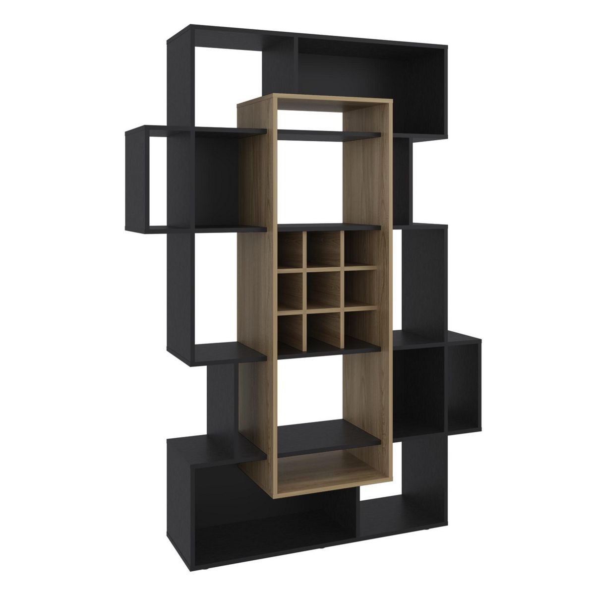 TUHOME - Bar biblioteca 128x180.1x38 FRESNO EUROPEO Y WENGUE