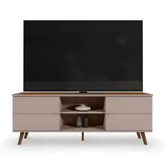 EXIT - Rack TV 75 " ARACAJU G/N Gris Claro Nogal 180x64x38