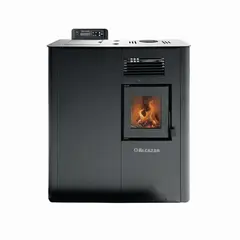 ALCAZAR - Estufa Pellet Puelo Gris Oscuro