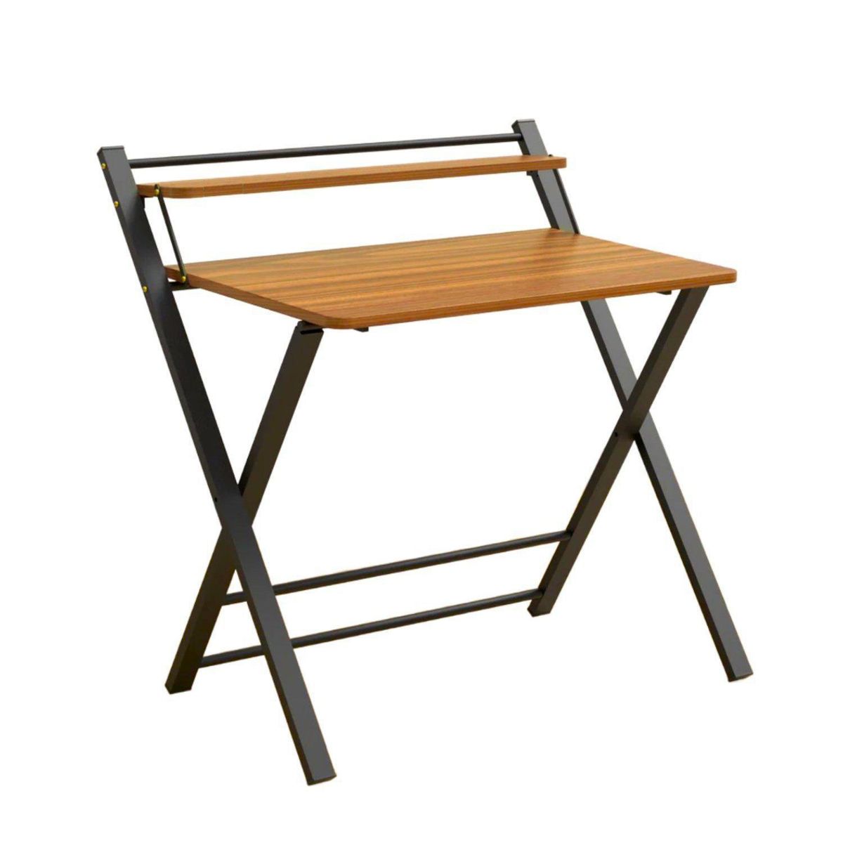 BE DESIGN - Escritorio Plegable Cafe 88x93x50 cm