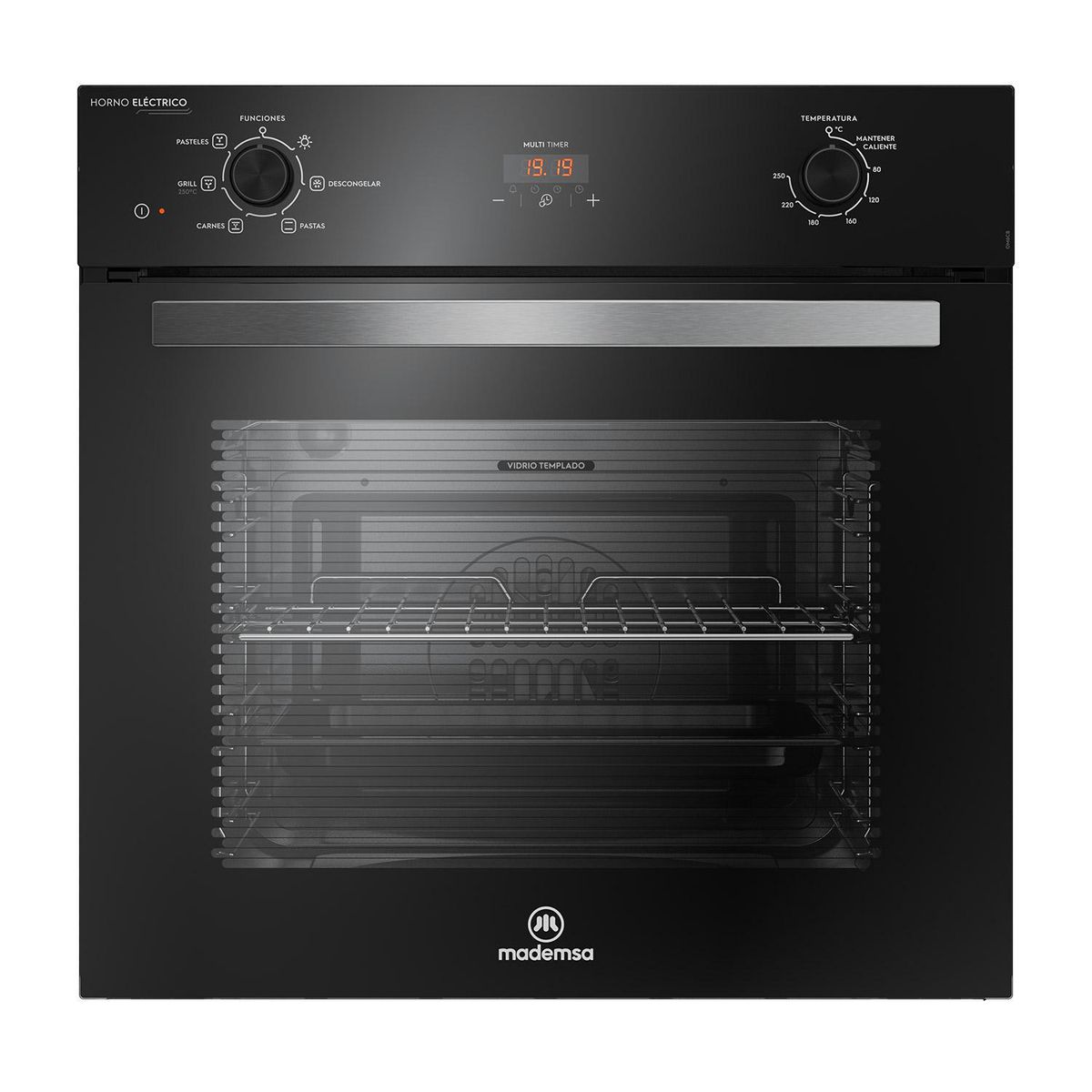 MADEMSA - Horno Digital 50 Litros Negro OM6CB