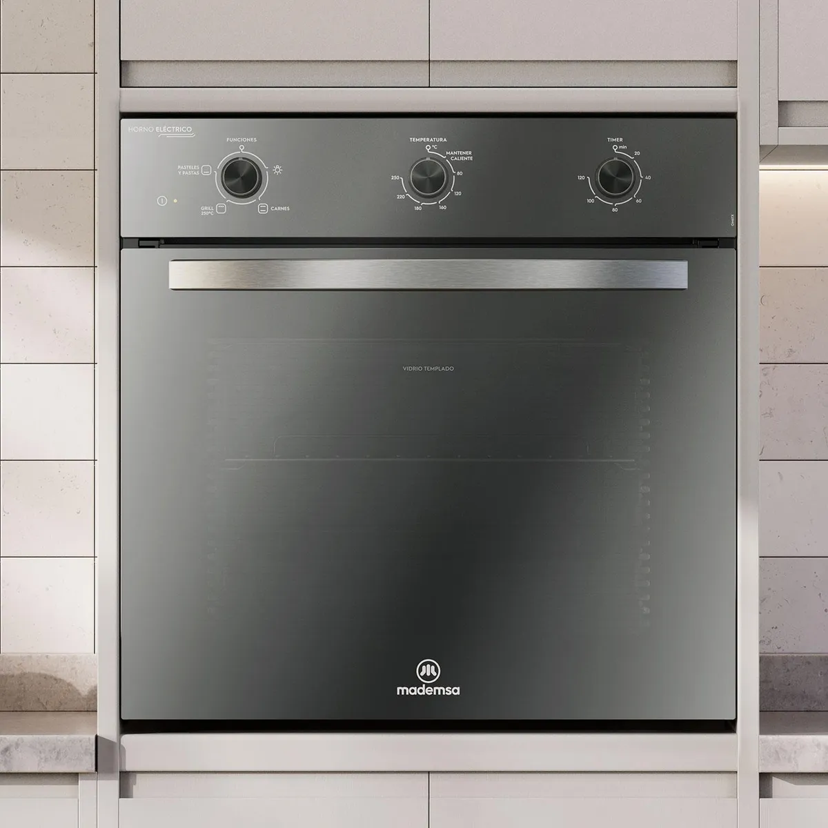 MADEMSA - Horno Análogo 52 Litros Multicolor OM6TX