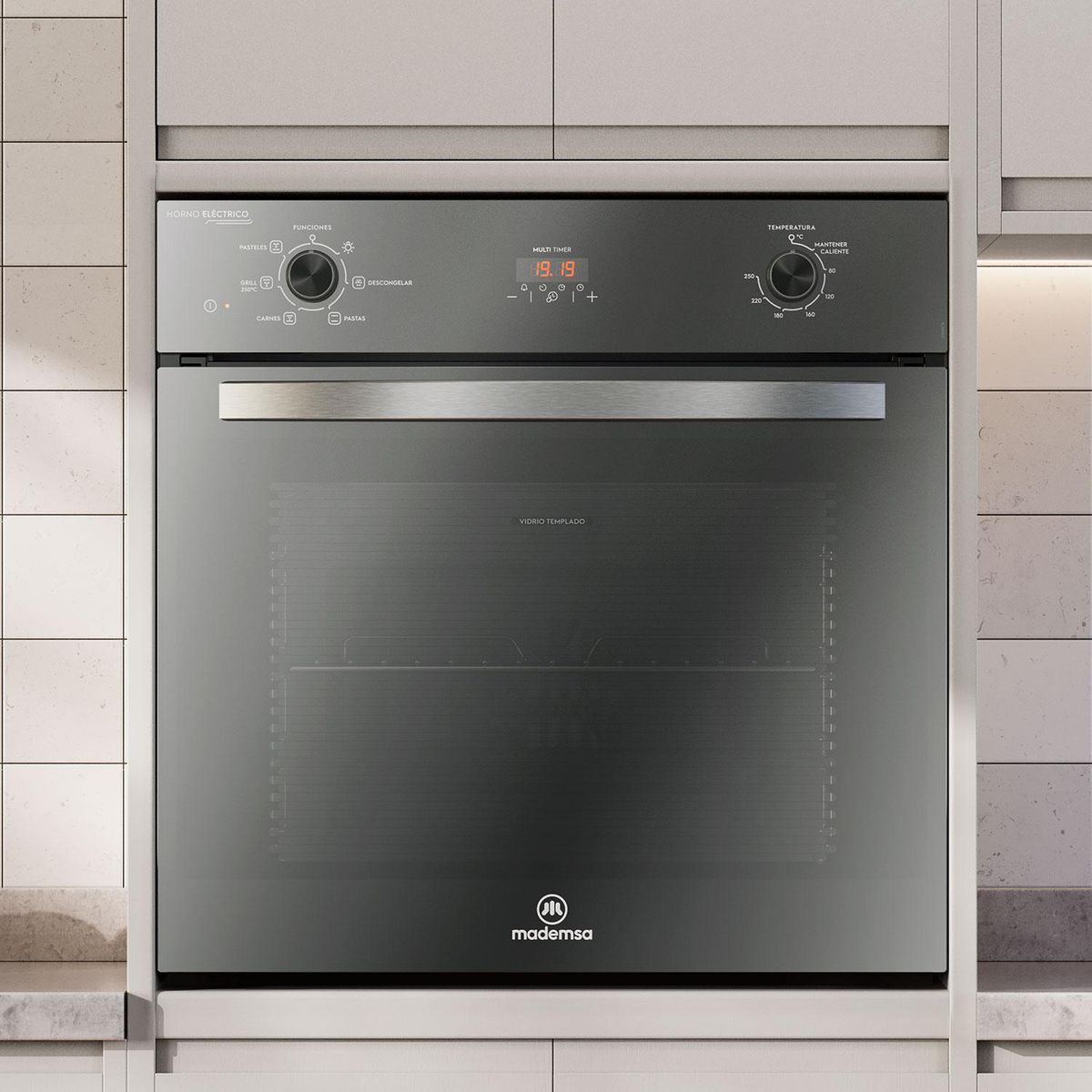 MADEMSA - Horno Digital 50 Litros Multicolor OM6CX