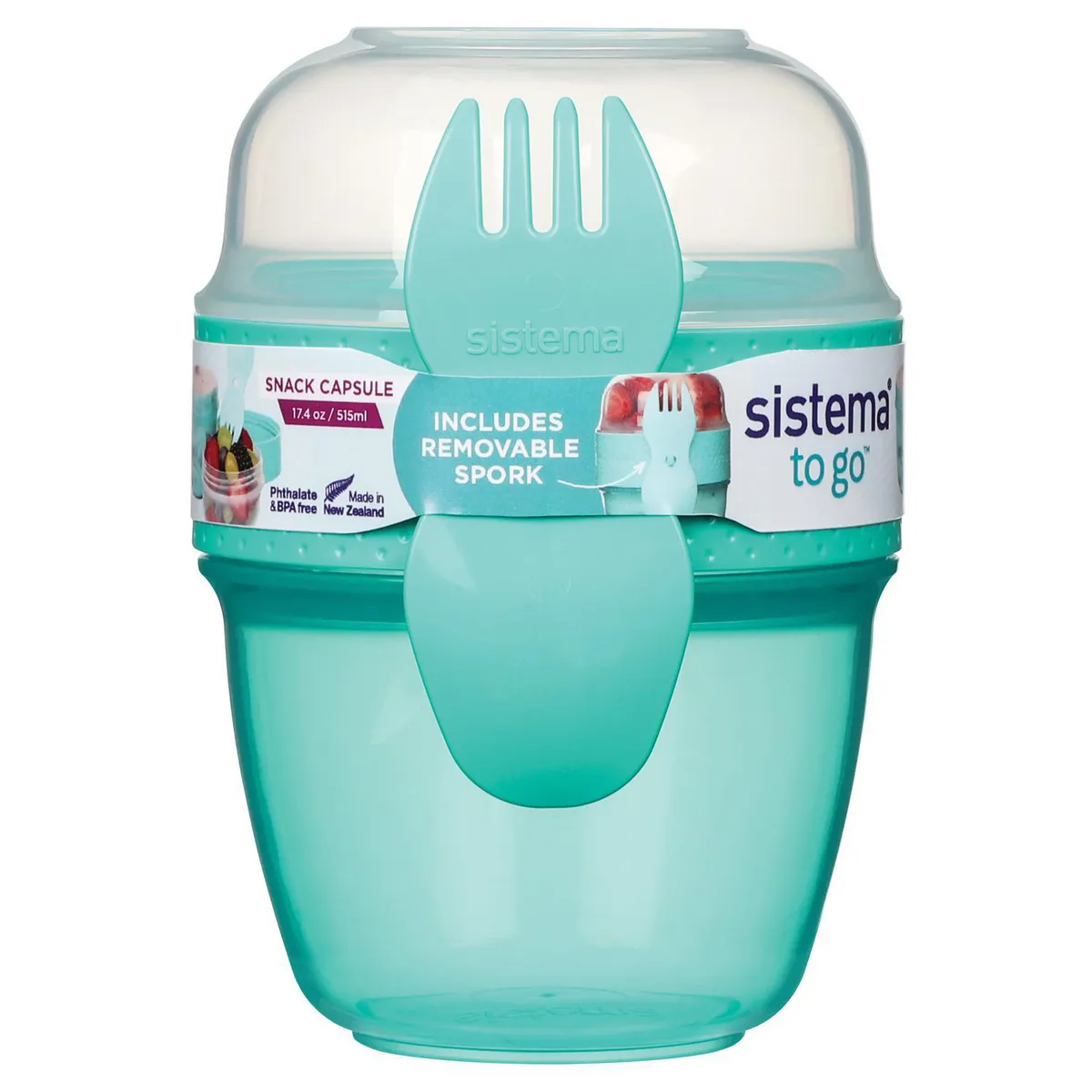 GENERICO - Hermético Plástico 515 ml Colores Surtidos