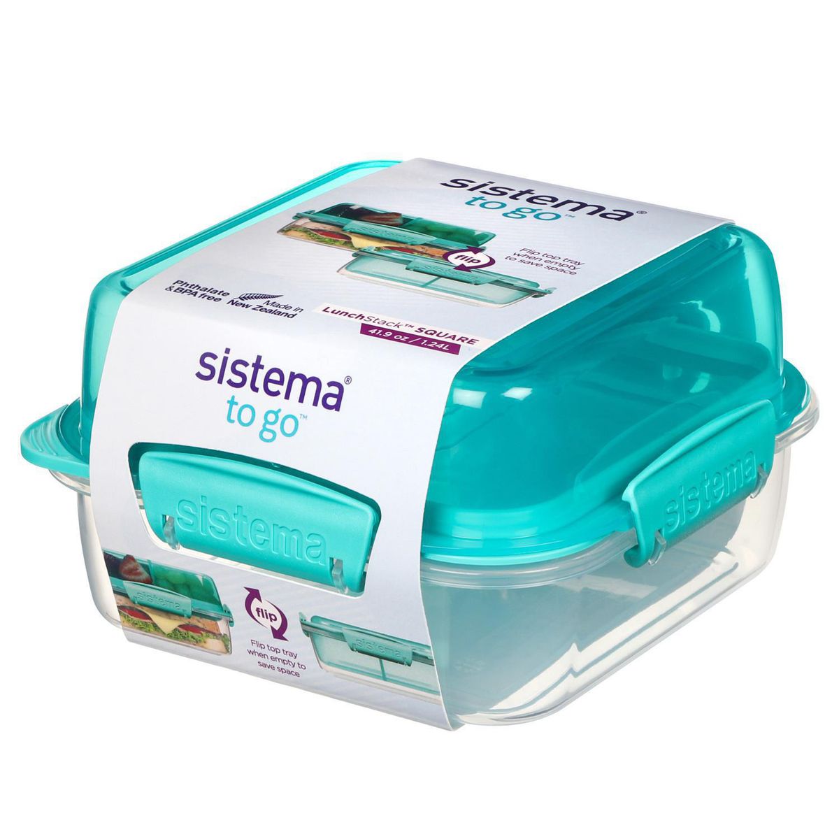 SISTEMA - Hermético Plástico 1.24 l Colores Variados