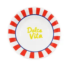 JUST HOME COLLECTION - Plato Hondo 25 cm Melamina Dolce Vita Multicolor