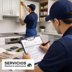 SERVICIOS HOGAR - Visita Presupuesto Instalación Lamina para Renovar Puertas de Muebles