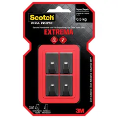 SCOTCH - Gancho negro pequeño 0,5 kg