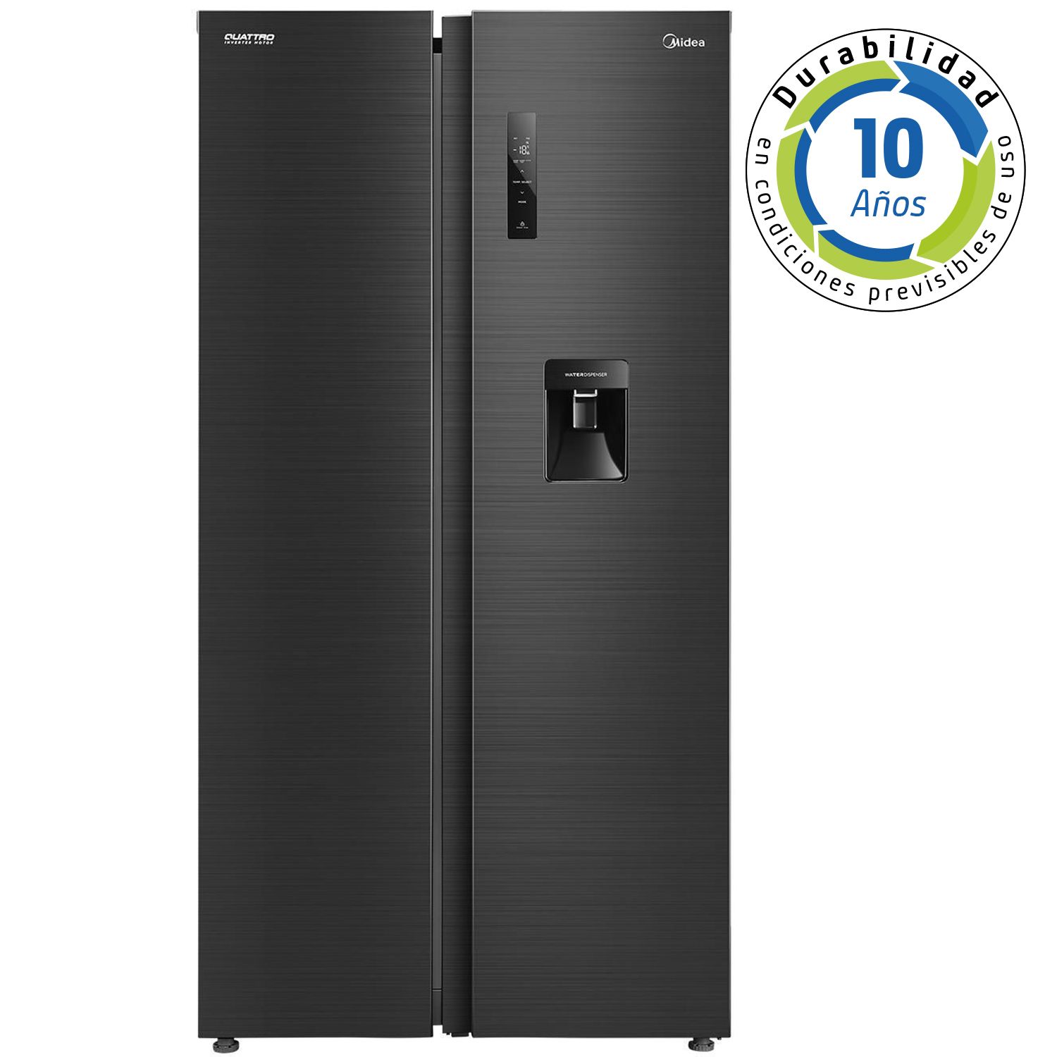 Refrigerador Side by Side No Frost 553 Litros Negro MDRS710FGEDXW