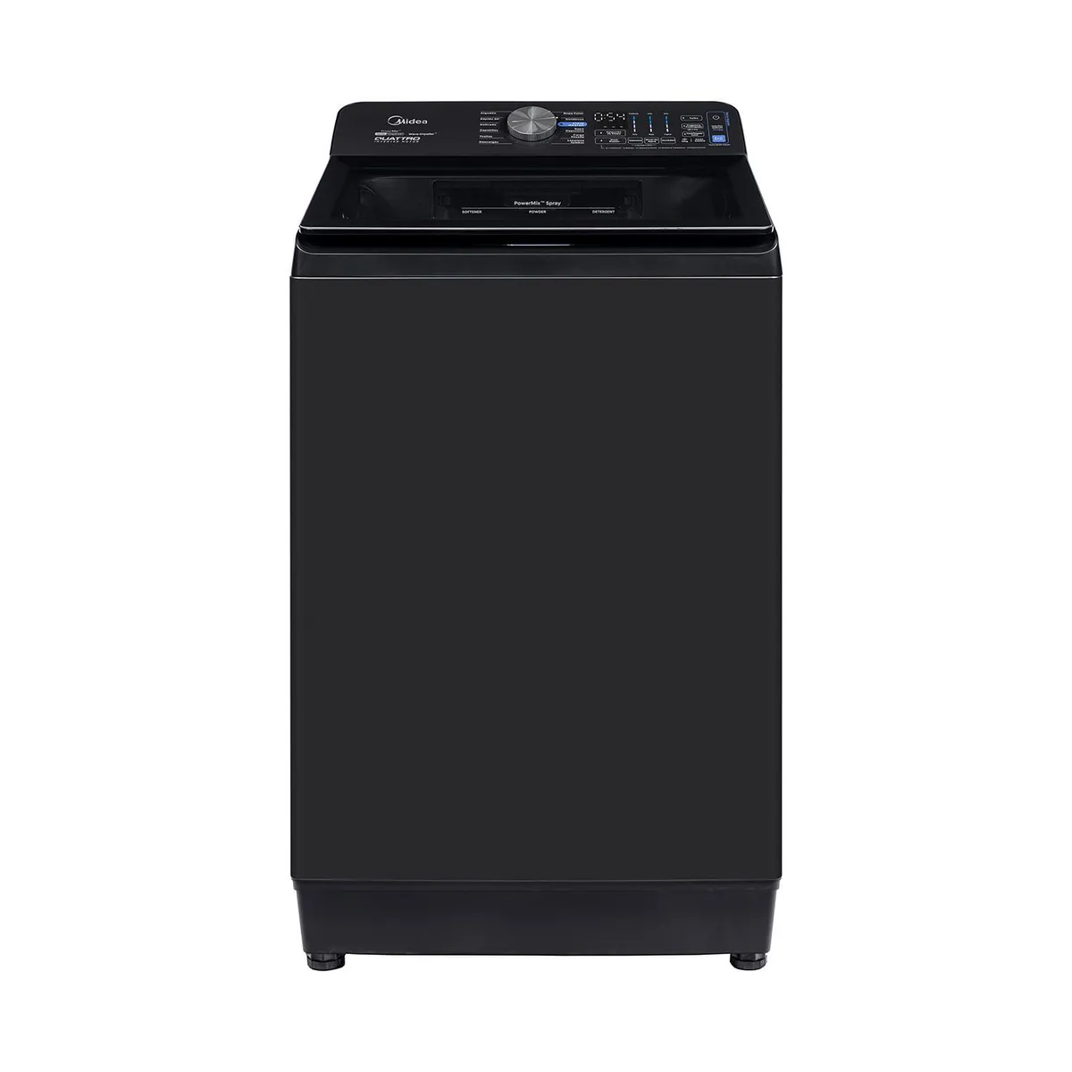 MIDEA - Lavadora Carga Superior 18 kg Negro MA516W180/T-CL