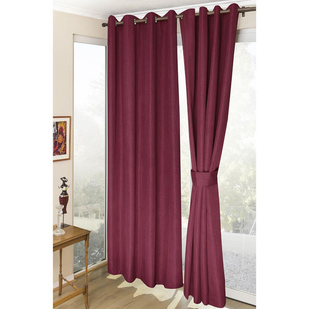 Cortina Blackout 140x220 cm Rojo, marca DORAL - Foto Principal