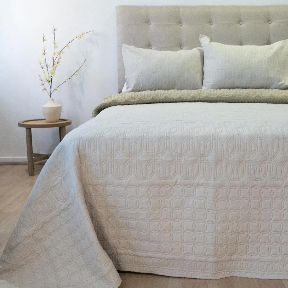 DORAL - Quilt 2 plazas VIENA Beige