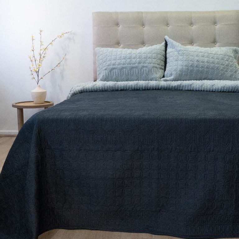 Quilt King VIENA Negro