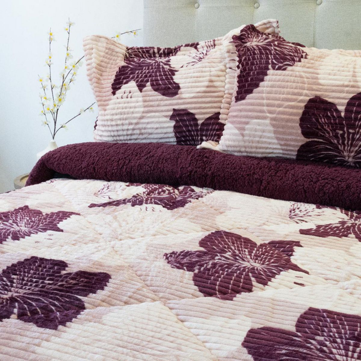 DORAL - Cubrecama King Cotelon Multicolor