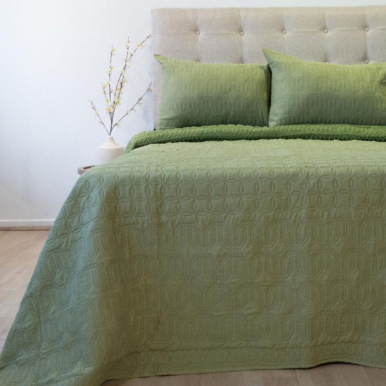 Quilt Super king VIENA Verde