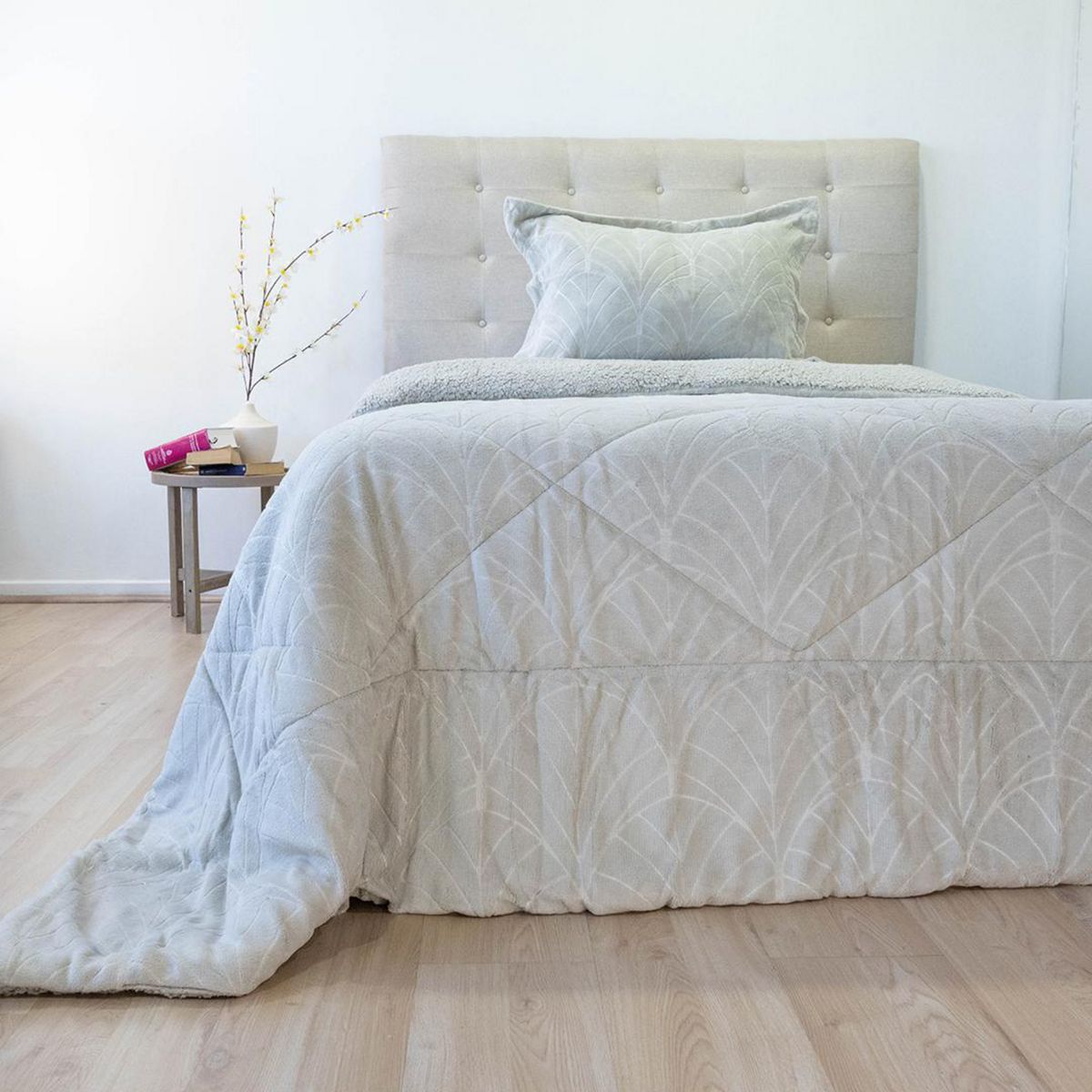 DORAL - Cubrecama 1.5 plazas Outboss Beige