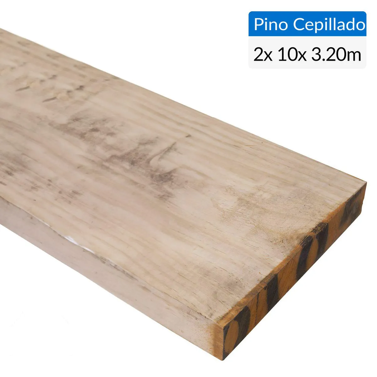 GENERICO - Pino Certificado Seco Cepillado 2x10 3,2 m