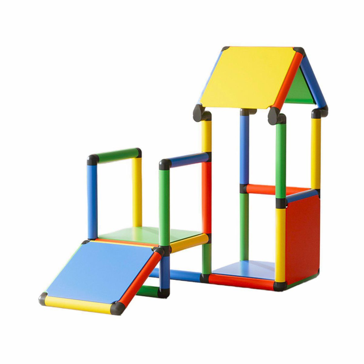 KIDSCOOL - Juego Modular Montessori Color 5 En 1 Kidscool Gimnasio Evolutivo 85x116x125 cm Multicolor Desde 9 meses