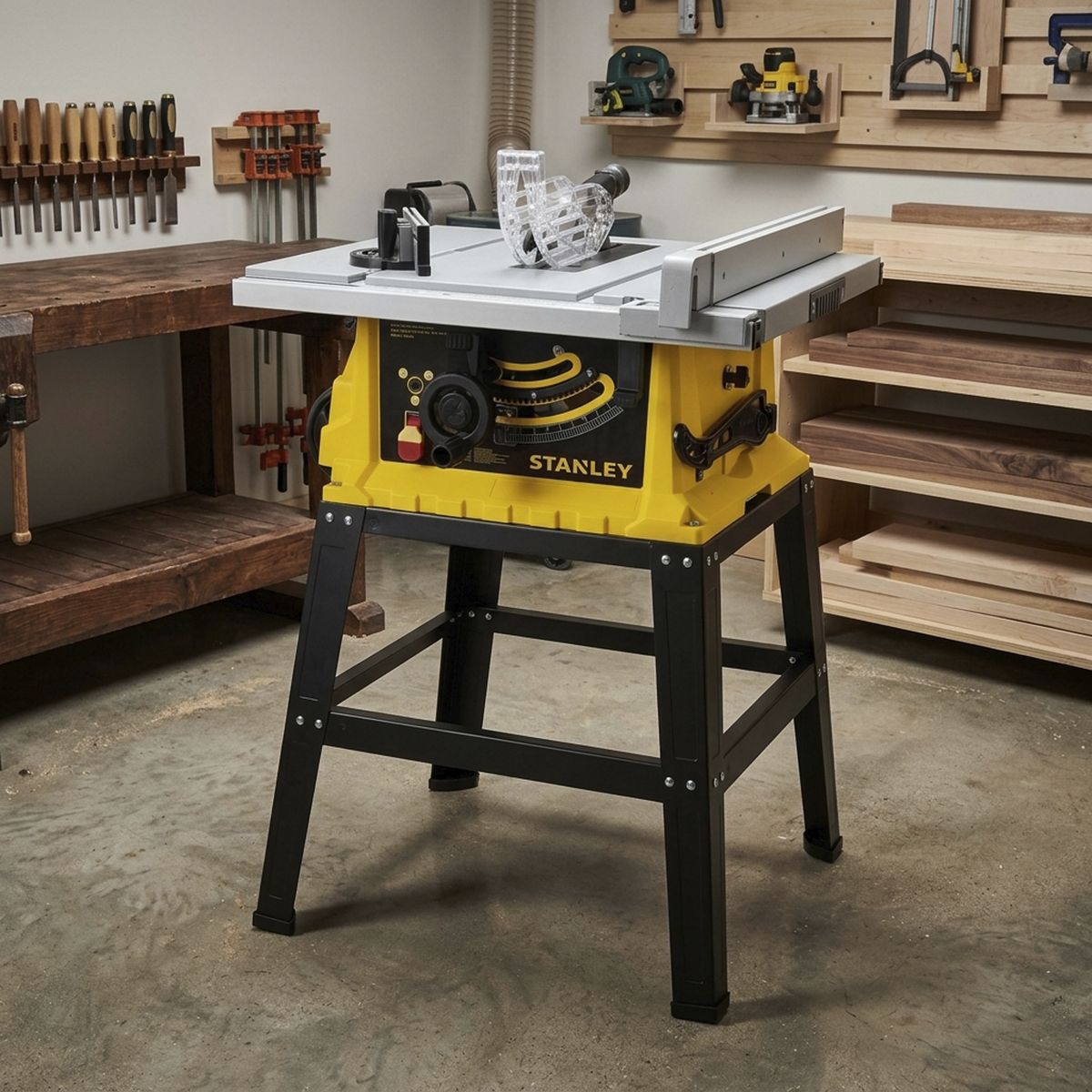 Sierra de Banco Eléctrica enchufable 10 " 2000 W SST2001-B2, marca STANLEY - Foto 2