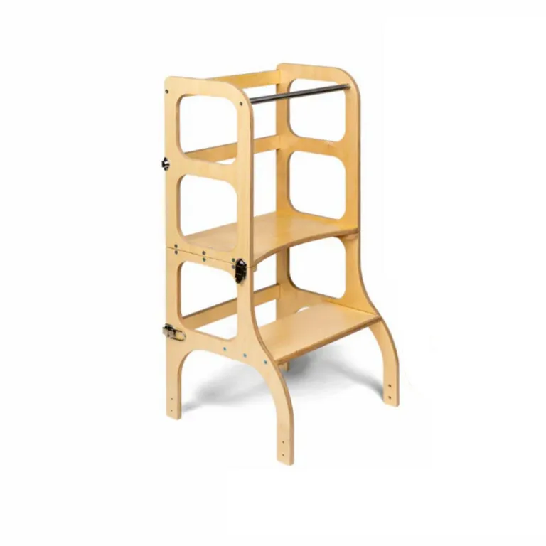 Torre de aprendizaje Montessori 2 en 1 madera