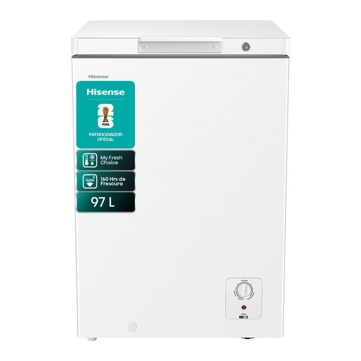 HISENSE - Freezer Horizontal 297 Litros FT300N1AWF