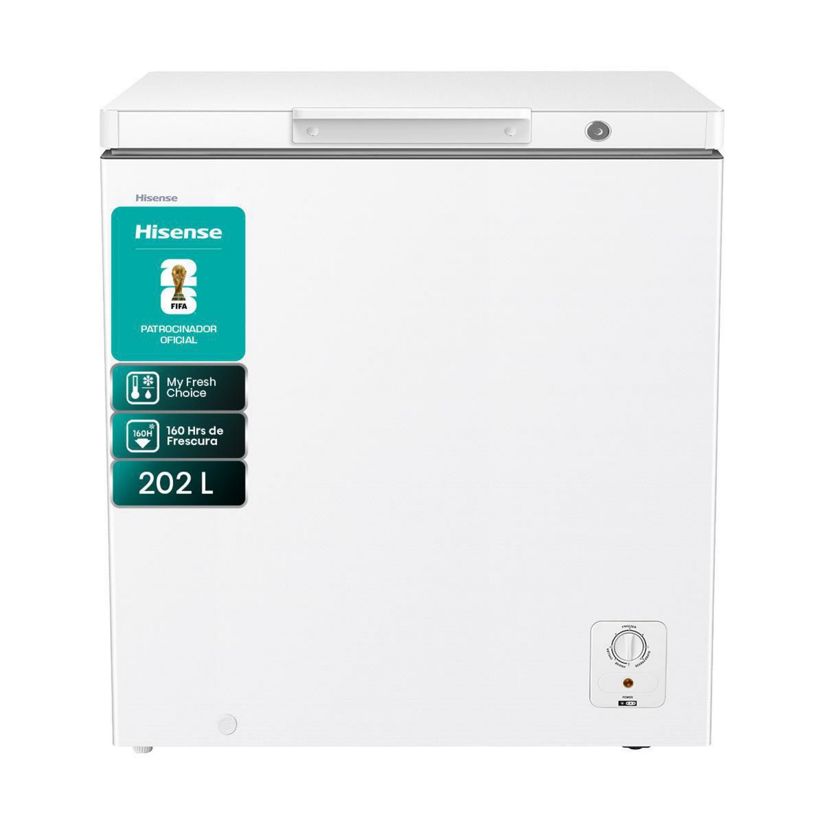 HISENSE - Freezer Horizontal 141 Litros FT145N1BWF