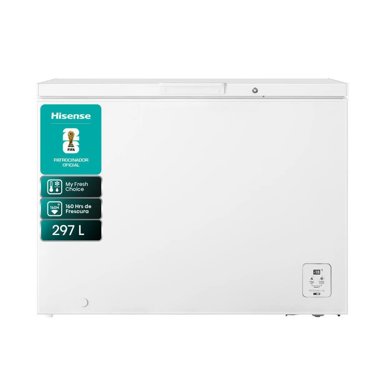 HISENSE - Freezer Horizontal 97 Litros FT100N1BWF