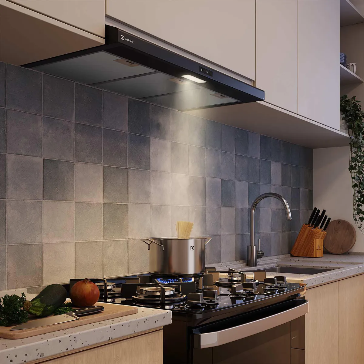 Campana Convencional 90 cm DE9TB, marca ELECTROLUX - Foto 2