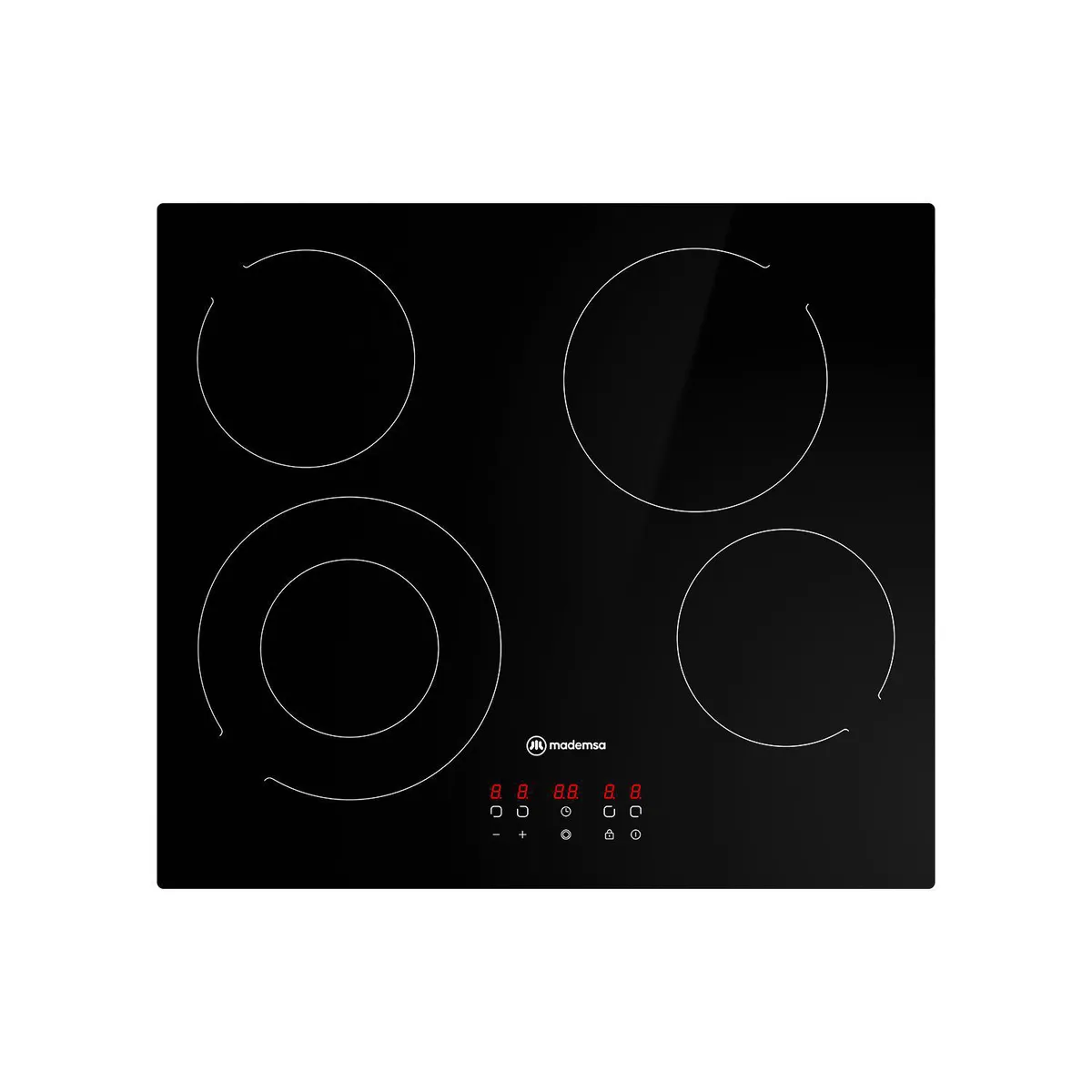 Encimera Vitrocerámica 4 Platos VM4TR, marca MADEMSA - Foto Principal