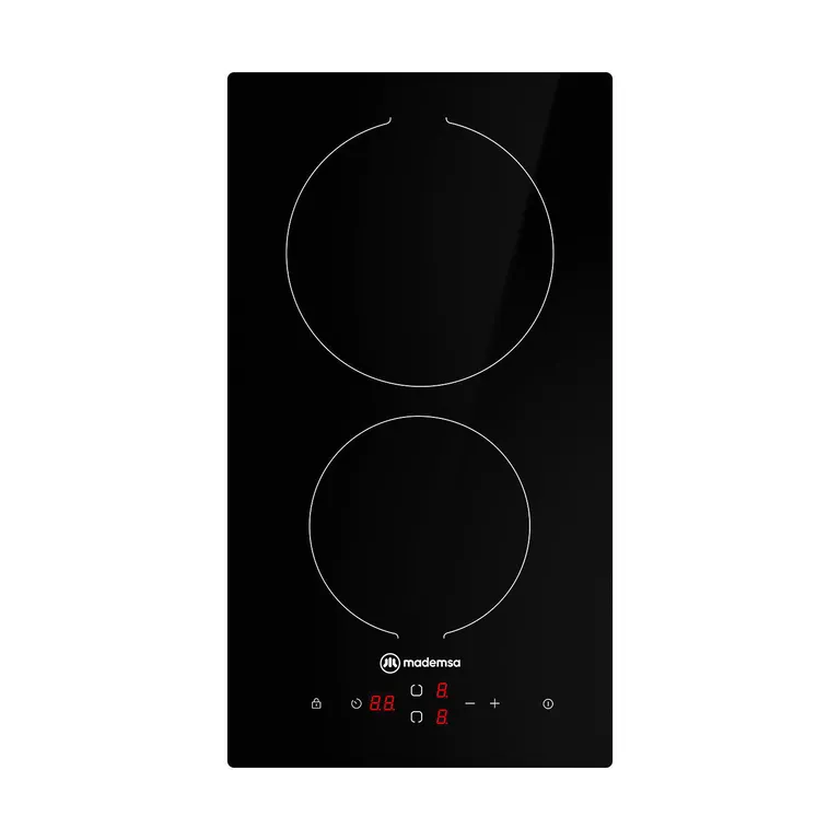 MADEMSA Encimera Vitrocerámica 2 Platos VM2TR