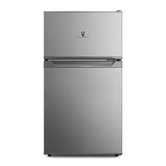 MADEMSA - Mini Refrigerador Minibar Frío Directo 83 Litros Inox MMB80S