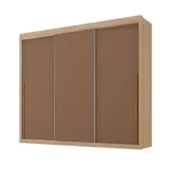 DI PORETTI - Clóset 3 Puerta(s) 6 Cajón(es) 10 Repisa(s) 238x218x51 cm Café
