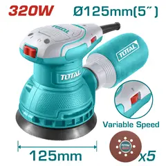 TOTAL - Lijadora orbital 320w 125mm