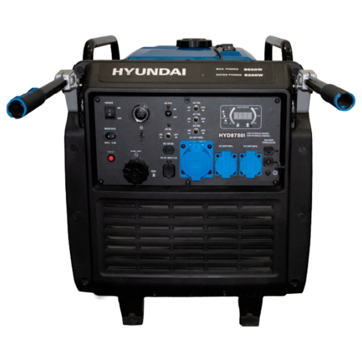 HYUNDAI - Generador Inverter a Gasolina Partida Eléctrica 8200 W 