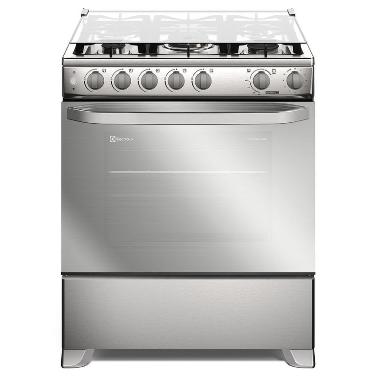 Cocina a Gas 5 Platos Inox FE5SXC