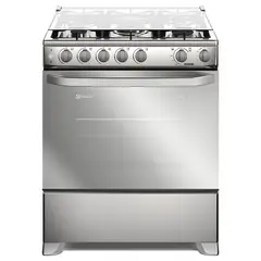 ELECTROLUX - Cocina a Gas 5 Platos Inox FE5SXC