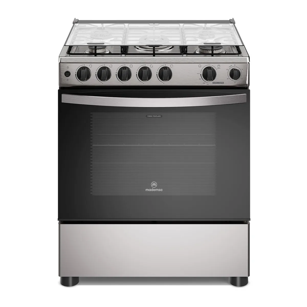 MADEMSA - Cocina a Gas 5 Platos Inox FM5SSC