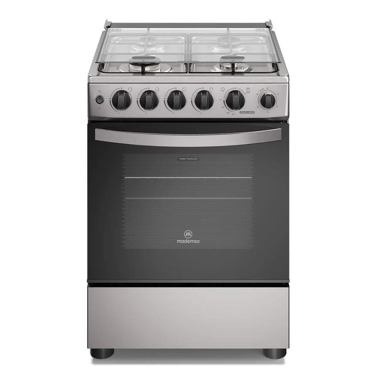Cocina a Gas 4 Platos Inox FM4TSC, marca MADEMSA - Foto Principal